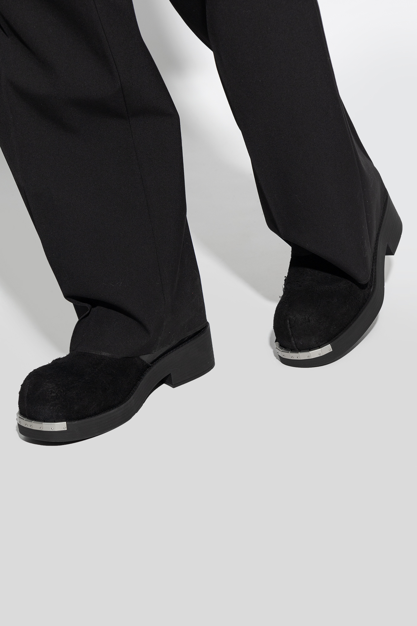 【関税＆送料込み】Maison Margiela Stivali Nero Black Leather biker ankle boots MM6 Maison Margiela - Tod's